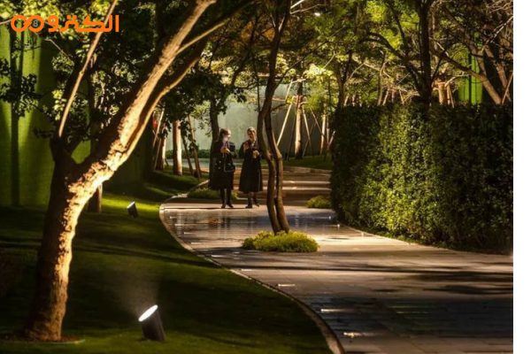 اصول نورپردازی پارک