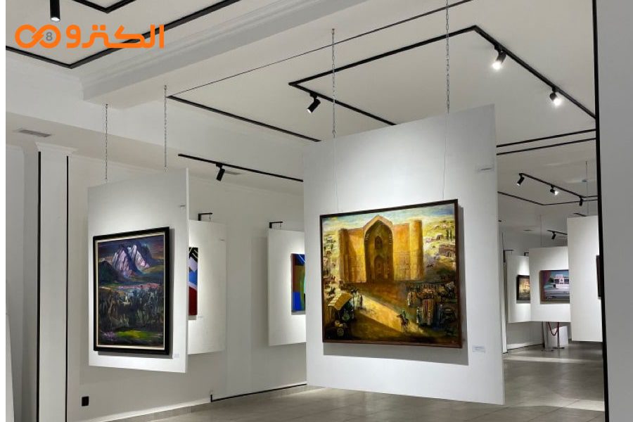 نورپردازی گالری با چراغ ریلی