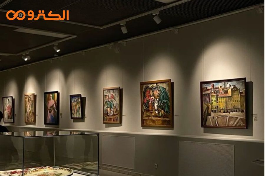 نورپردازی گالری نقاشی