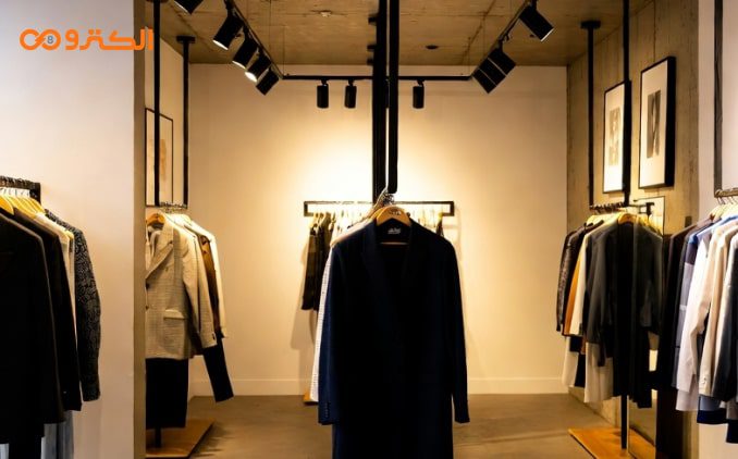 نورپردازی داخل بوتیک